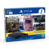 PlayStation 4 Hits 1TB con 3 juegos: Days Gone, Detroit: Become Human, Tom Clancy's Rainbow Six: Siege - Bundle Edition