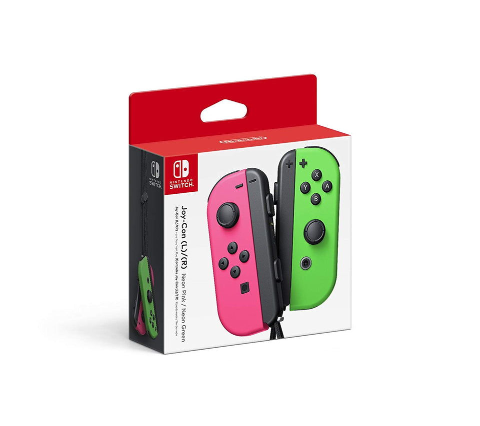 Nintendo Joy-Con (L/R) - Neon Pink / Neon Green for Nintendo Switch