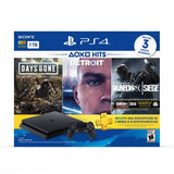 PlayStation 4 Hits 1TB con 3 juegos: Days Gone, Detroit: Become Human, Tom Clancy's Rainbow Six: Siege - Bundle Edition