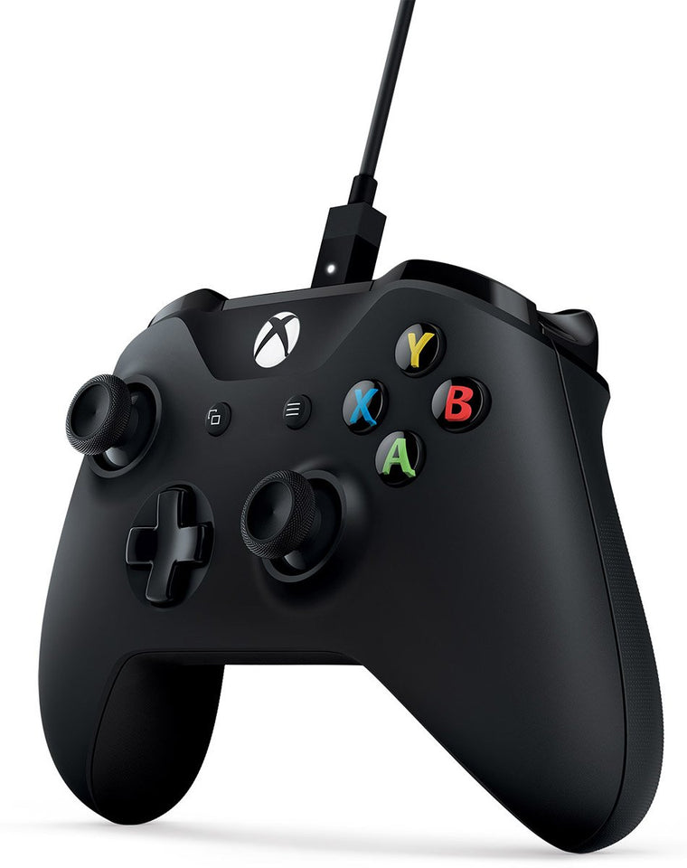 Microsoft 4N6-00001 Xbox Controller + Cable for Windows
