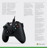 Microsoft 4N6-00001 Xbox Controller + Cable for Windows