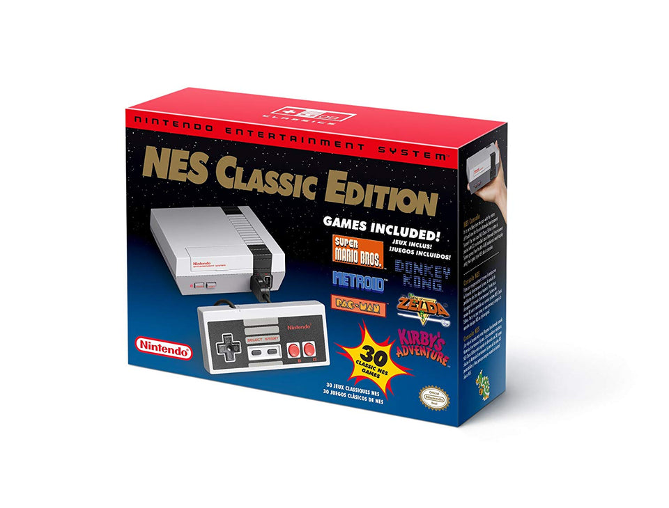 Nintendo NES Classic Mini Consola, color Gris - Classics Edition