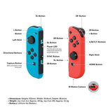 Consola Nintendo Switch - Edición Estándar - Importado - Neón Rojo/Azul