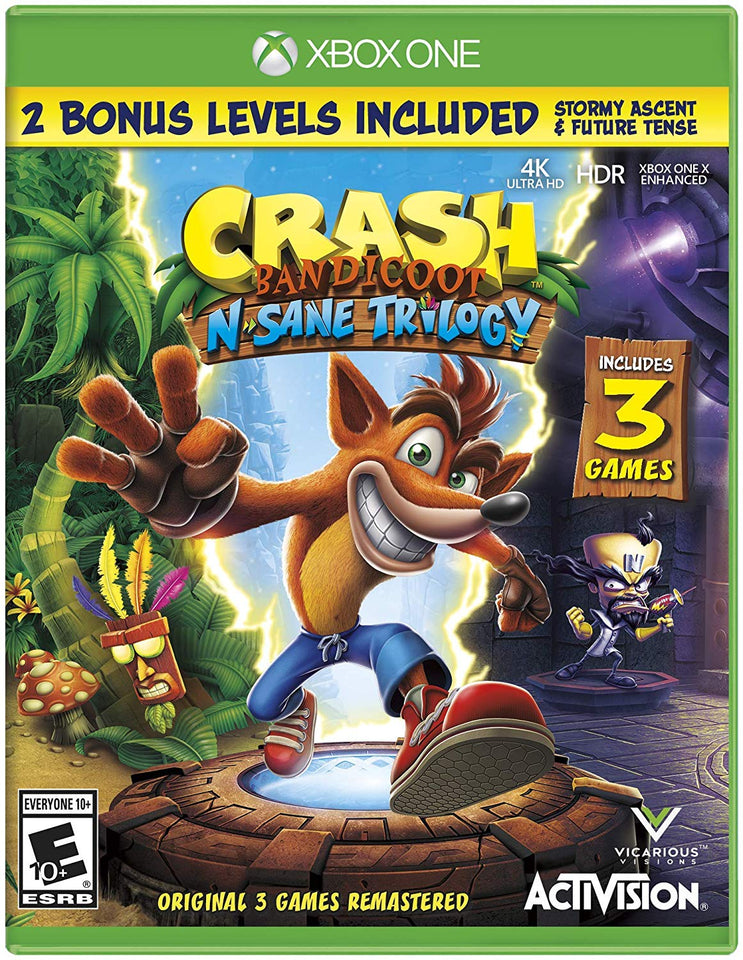 Activision Crash Bandicoot N. Sane, XOne vídeo - Juego (XOne, Xbox One, Acción / Aventura, E10 + (Todos 10 +)) - Standard Edition