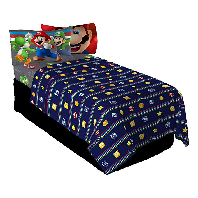 Super Mario ropa de cama
